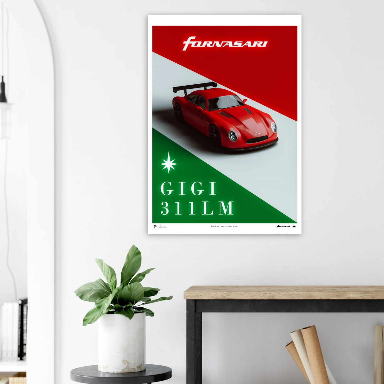 Fornasari Gigi 311 LM Car Poster