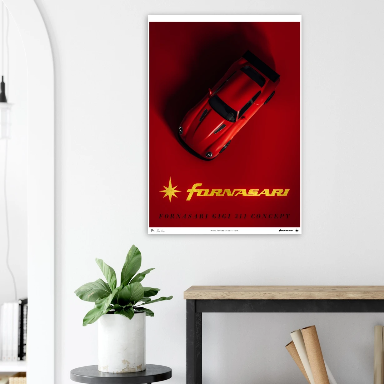 Fornasari Gigi 311 LM Car Poster